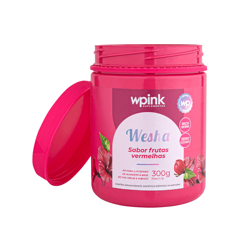 wesha chá verde e hibisco - 300g - wp